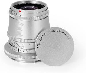 Объектив TTartisan 17 мм F1.4 для Nikon Z (серебро) APS-C