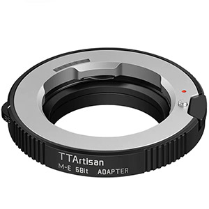 Переходное кольцо TTArtisan Leica M-SONY E 6Bit
