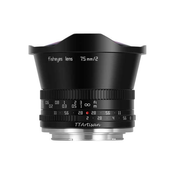 Объектив TTartisan 7.5 мм F2.0 для Canon EOS R (APS-C)